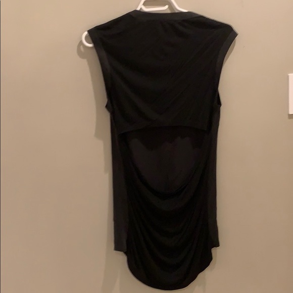 Silk-rayon tank with gun metal embellishments - Picture 3 of 4